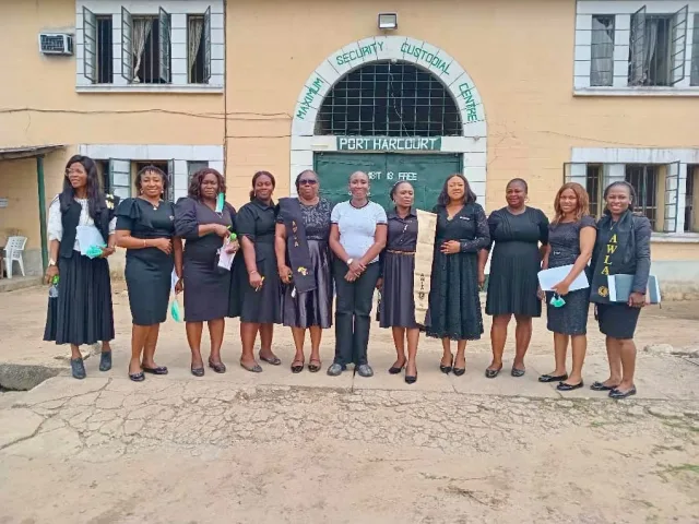 Members of AWLA and the Convener of PLEA foundation Dr. Victoria Chioma Edeh 